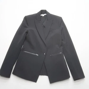 Veronica Beard Scuba Dickey Jacket Size 2 Blazer Black - Bild 1 von 14