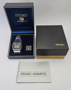 Seiko 0634-5009 Digital Chronograph 1975 Full Set – Rare, Working, Immaculate - Picture 1 of 22