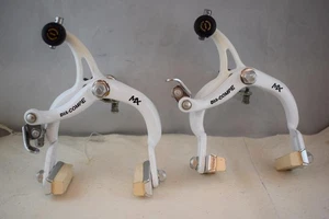 Dia-Compe MX 901 Brake Caliper Set old school bmx STAMPED 1986 Japan white NOS - Picture 1 of 15