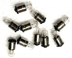 (10) REPLACEMENT BULBS/LAMP FOR GE 385 1.12W 28V .04A - Picture 1 of 1