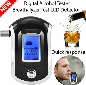 LCD Digital police breath breathalyzer test alcohol analyser AT6000 OMADA@ - Picture 1 of 1