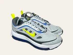 Nike Air Max AP 'Wolf Grey Lemon Venom' Men's Running Shoes Size 9.5 -Multicolor - Picture 1 of 9