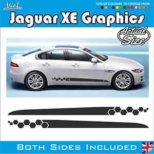 Jaguar XE XF Seiten Custom Streifen R Sportbrake Aufkleber Sticker Grafik 015 - Bild 1 von 4