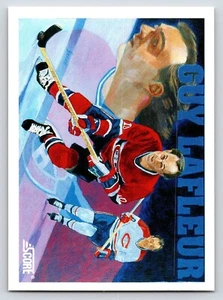 1991 Score GUY LaFLEUR Montreal CANADIENS Speed & Grace HOCKEY Card NHL #401 - Picture 1 of 5