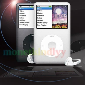 NEW Apple iPod Classic 7th Generation 80GB 120GB 160GB (Latest Model) ~ Warranty - Picture 1 of 12