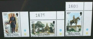 ISLE OF MAN 1985 Lt-General Sir Mark Cubbon. Set of 3. Fine USED CTO. SG300/302. - Picture 1 of 1