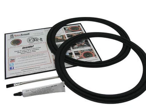 12" JBL 2202 Cloth Edge Speaker Cone Repair Kit CLSK-JBLE120 (Pair) - Picture 1 of 7