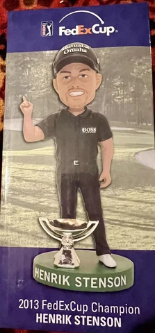 Henrik Stenson 2013 PGA FedEx Cup Champion Trophy Bobblehead, Golf, Sweden Cover