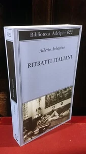 Alberto Arbasino - Ritratti Italiani - Adelphi 2014 con dedica d'autore - Bild 1 von 2