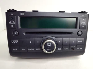 Nissan Rogue CD AM FM Radio Receiver 28185 JM00B OEM 2009 - 2011 with Brackets - Picture 1 of 11