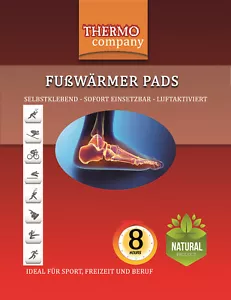 30 PAAR Fußwärmer Pads Zehenwärmer Thermopad + 1 GRATIS WÄRMEPAD DAZU - Bild 1 von 4