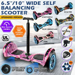 10"/6.5 Hoverboard Scooter Self Balancing Electric Skateboard Hover board Handle