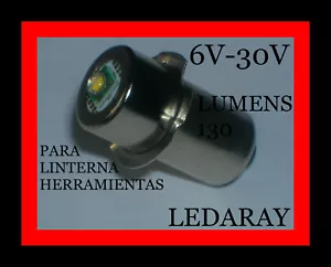 BOMBILLA LED, SOLO PARA LINTERNA DE HERRAMIENTAS CON BATERIA RECARGABLE. - Imagen 1 de 10