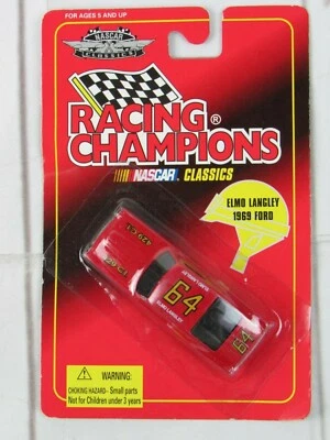 Racing Champions Nascar Classics 1969 Ford #64 Elmo Langley Red - Image 1 of 4