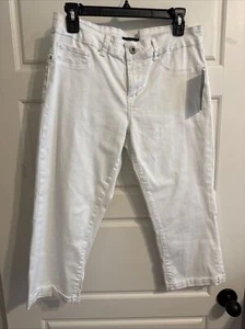 Jeans donna Capris Signature Studio taglia 12 bianco - Foto 1 di 5