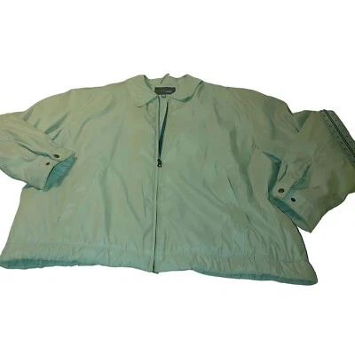 Croft and Barrow 2X Hombres Abrigo Chaqueta Tostado Ultimate Defensa de Manchas Forrado de Vellón Foto 1 de 4