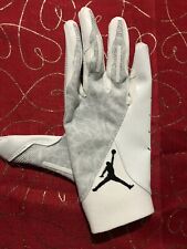 Nike Jordan Vapor Knit 4.0 Football Gloves White Mens Size Large Right Hand Only