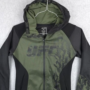 Chaqueta Venum UFC MMA Rendimiento Cremallera Completa Lucha Semana Viper Sudadera con Capucha Juvenil Pequeña - Imagen 1 de 15