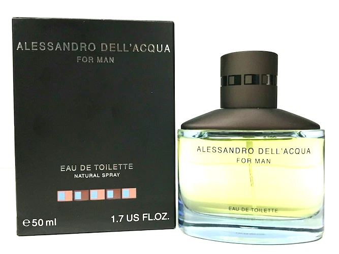 Preços baixos em Alessandro Dell'Acqua Eau de Toilette Masculino