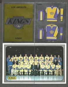 1988-89 Panini Los Angeles Kings Team Set de 17 Carson, Nicholls, Robitaille - Imagen 1 de 4