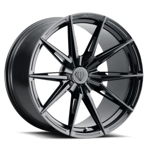 20" Blaque Diamond BD-F29 Gloss Black Concave Wheels for Mercedes-Benz CLS-Class - Picture 1 of 4