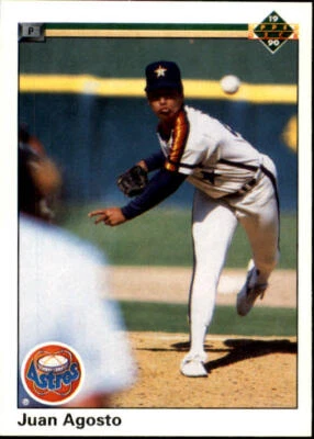 1990 Upper Deck #450 Juan Agosto - NM - Image 1 of 2