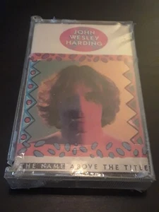 John Wesley Harding: The Name Above The Title 1991 Sire Cassette Sealed Promo  - Picture 1 of 3