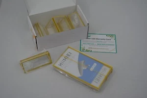 HIIMIEI Acrylic Gold Frames Sign Holders 4x6 Double Sided Table Menu Display 6pk - Picture 1 of 5