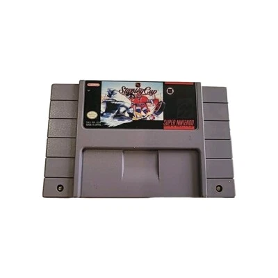 Super Nintendo SNES Game Capcom’s NHL Stanley Cup Video Game (Tested) - Image 1 of 2