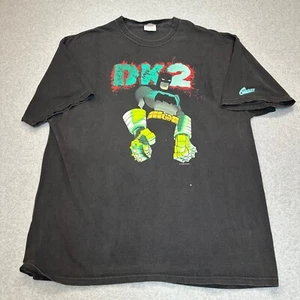 Frank Miller Dark Knight 2 DC Comics 2002 Black Shirt VTG Size 2XL Graphitti - Picture 1 of 9