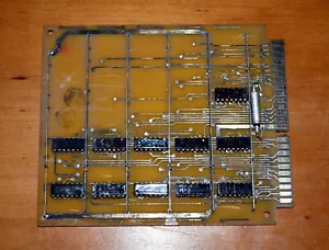 VINTAGE SCHALTUNGSPLATINE A3281-4 Chip 1LR551 sowjetischer Mainframe-Computer UdSSR 1970er Jahre - Bild 1 von 12