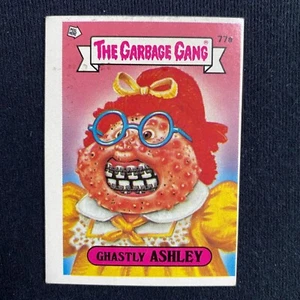 Garbage Gang Kids Ghastly ASHLEY 77a OS2 Original Series 2 1985 Topps Australia - Picture 1 of 4