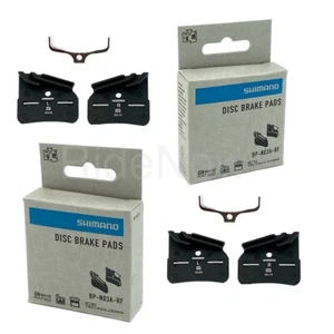 Nuova pastiglia freno a disco Shimano XTR BR-M9120, BR-M8120, BR-M7120 resina N03A con aletta 2Pr - Foto 1 di 10