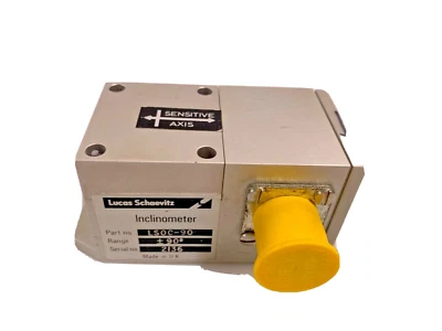 Sensor inclinómetro LUCAS SCHAEVITZ LSO serie LSOC-90 rango +/- 90 grados Foto 1 de 4