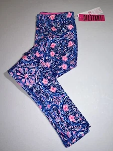Lilly Pulitzer NWT Girls Mini Weekender Leggings Takin It Easy $68 Size XL - Picture 1 of 22