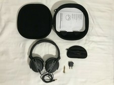 AUDIO TECHNICA Active Noise Cancelling Headphones & Case ATH-ANC27 TRAVEL & HOME