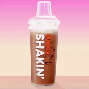 Dunkin Donuts Shakin' Espresso Shaker Sabrina Carpenter IN HAND SHIPS ASAP - Picture 1 of 3