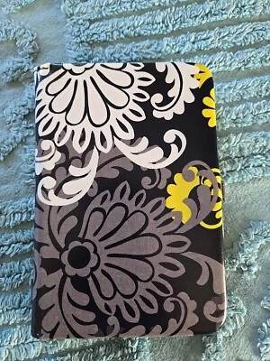 Vera Bradley Paisley Floral Hard Photo Picture Album Wallet 4.75" x 7" 10  - Imagem 1 de 4