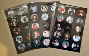 Tokio Hotel set of stickers 3 sheets A5 - Picture 1 of 6