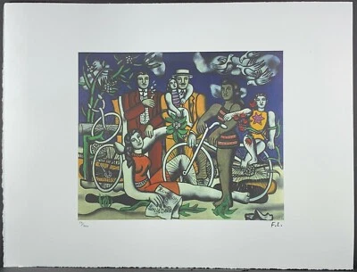FERNAND LÉGER * 50 x 70 cm * signed lithograph * limited # 29/300 - Bild 1 von 4