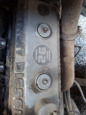 Detroit SILVER SERIES 6V92TA Diesel Engine LOW MILES COMPLETE TAKEOUT WILL SHIP Foto 1 de 4