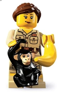LEGO Series 5 Minifigure 8805 Zookeeper Sealed Foil Pack Zoo Keeper - Picture 1 of 1