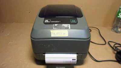 Zebra GK420T Network USB DT/TT Thermo Label Drucker 4,933 INCH / BAD PRINTS - Bild 1 von 4