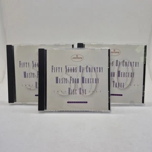 Fifty Years Of Country Music From Mercury 3 CD Set - Picture 1 of 4
