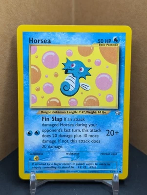 Pokemon Horsea 62/111 Neo Genesis English Near Mint Vintage 2000 - Bild 1 von 2
