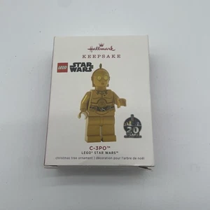 Hallmark 2019 C-3PO Lego Star Wars 20 Years Christmas Keepsake Ornament - Picture 1 of 2