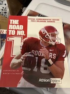 OU Oklahoma Sooners Road to No. 1 Paperback Athlon Sports Special Edition Norman - Picture 1 of 4