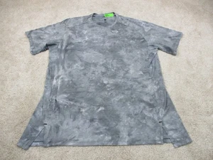 Lululemon Hemd Herren 2XL XXL Grau Batik Lizenz zum Trainieren Gym Kurzarm - Bild 1 von 14