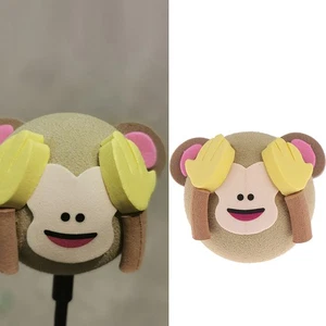 1Pc Cute monkey car suv antenna pen topper aerial EVA ball decor toy giftJ.A- W5 - Picture 1 of 12