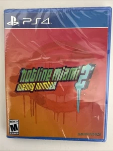 Hotline Miami 2 Número Incorrecto PS4 Copias Limitadas 1625 De 2000 Nuevo Precintado - Imagen 1 de 2